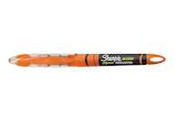 HIGHLIGHTER, SHARPIE, CHISEL TIP, LIQUID, ORANGE THUMBNAIL